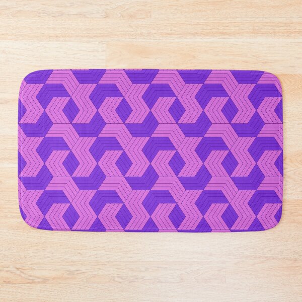 Item preview, Purple Hexagram Herringbone - Geometric Shape Pattern - Gift Ideas For Women designed and sold by RoyalStarsPatts.