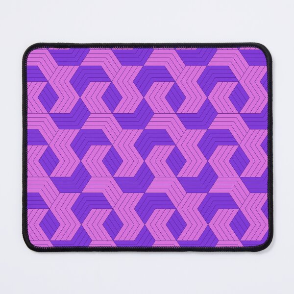 Item preview, Purple Hexagram Herringbone - Geometric Shape Pattern - Gift Ideas For Women designed and sold by RoyalStarsPatts.