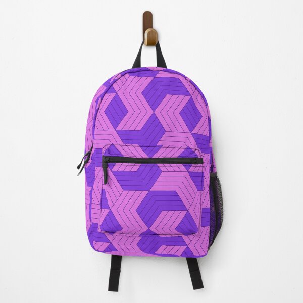 Item preview, Purple Hexagram Herringbone - Geometric Shape Pattern - Gift Ideas For Women designed and sold by RoyalStarsPatts.