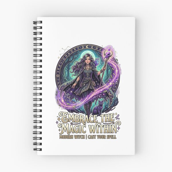 Item preview, Embrace The Magic Within: Modern Witch & Familiar Spirits designed and sold by Valavetvogue.