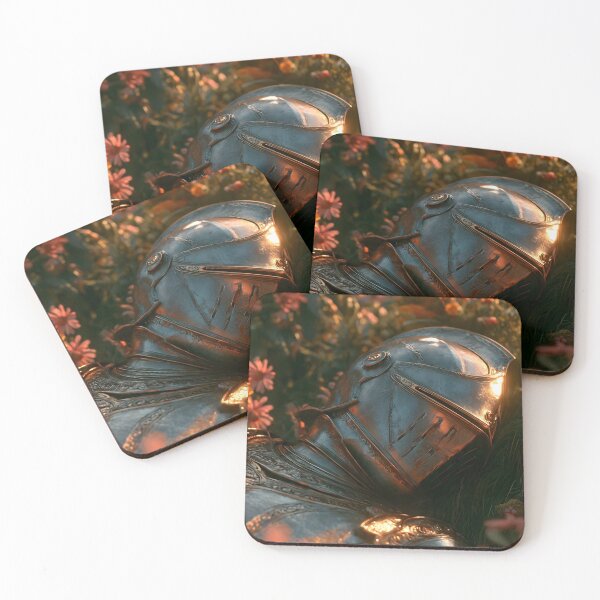Item preview, Warrior Resting in Love – Emotional Fighter with Romantic Strength Theme designed and sold by ArtsyGlaze.