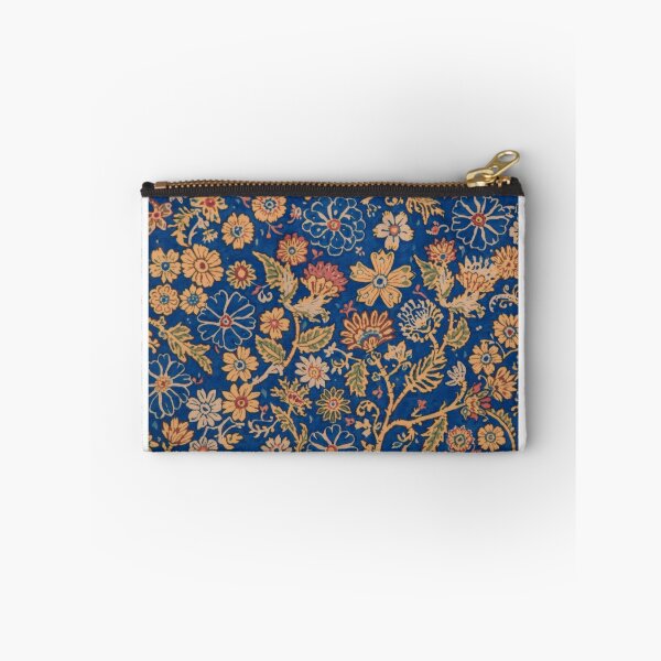 Item preview, Vibrant Blue Hungarian Folk Floral Patter designed and sold by Modern-Heritage.