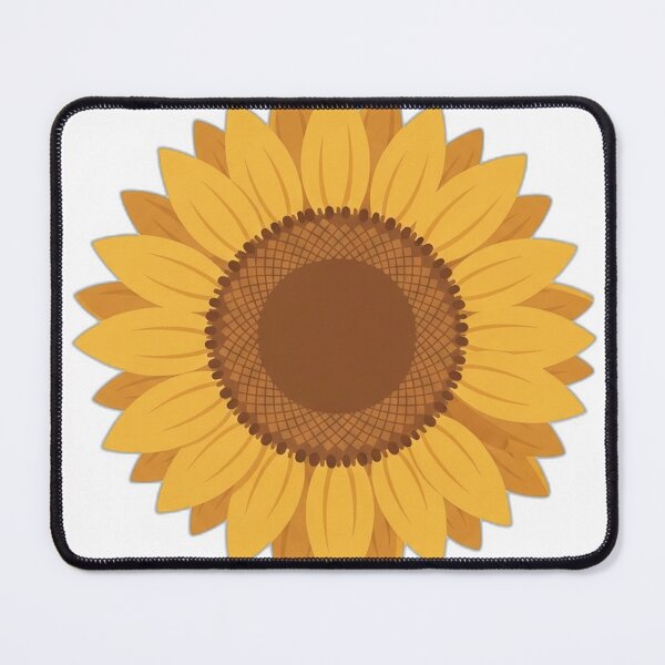 Item preview, Sunflower Bloom Icon v2 — Retro 70s Palette 20 designed and sold by pumsquare.