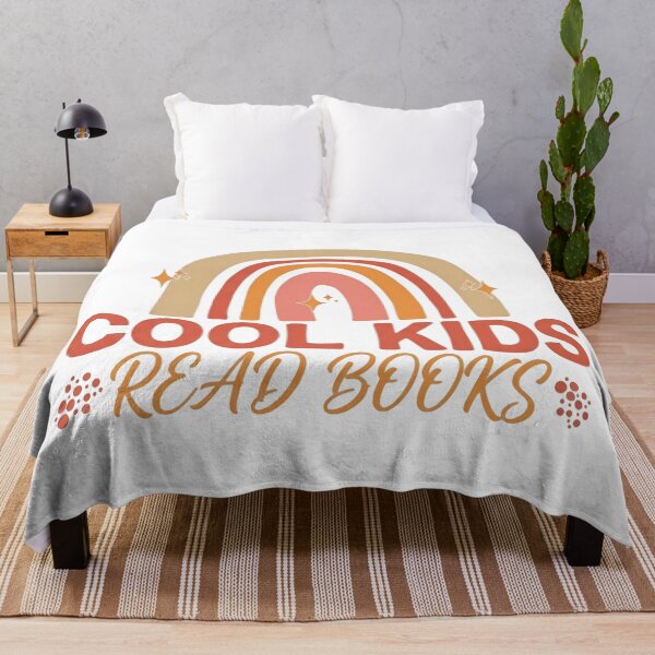 Item preview, Cool Kids Read Books Neutral Boho Rainbow designed and sold by SkeletonsDanger.