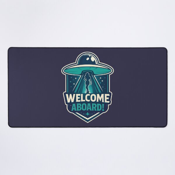 Item preview, Welcome Aboard Sci-Fi Emblem designed and sold by digijob.
