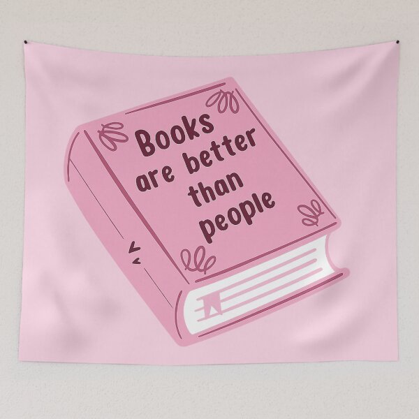 Item preview, Books are better than people designed and sold by YChangShop.