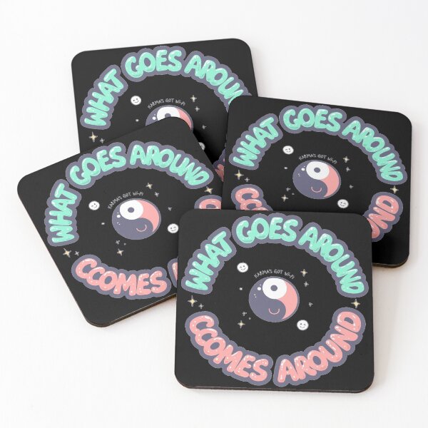 Item preview, What Goes Around Comes Around – Karma’s Got WiFi designed and sold by ConfuseLab Alt.
