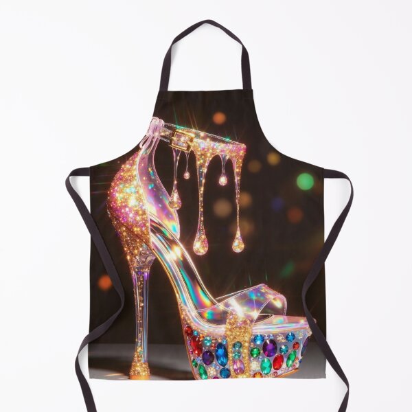 Item preview, Iridescent Crystal Stiletto Glow designed and sold by CoquetteLunaCo.
