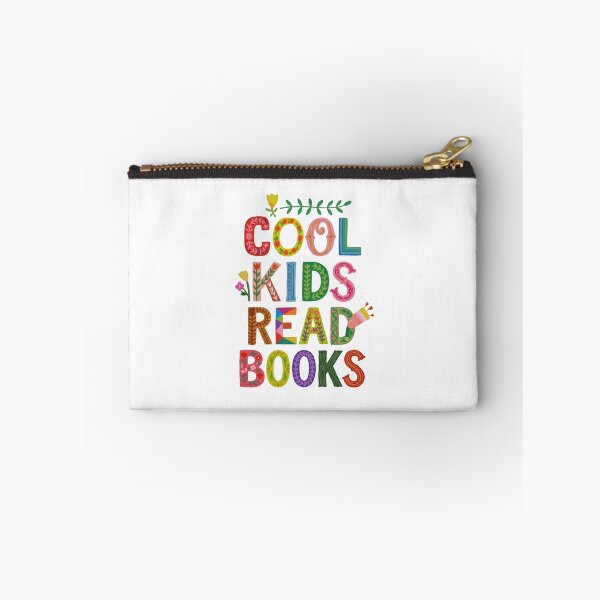 Item preview, Cool Kids Read Books Patterned Letter Reading Quote designed and sold by SkeletonsDanger.