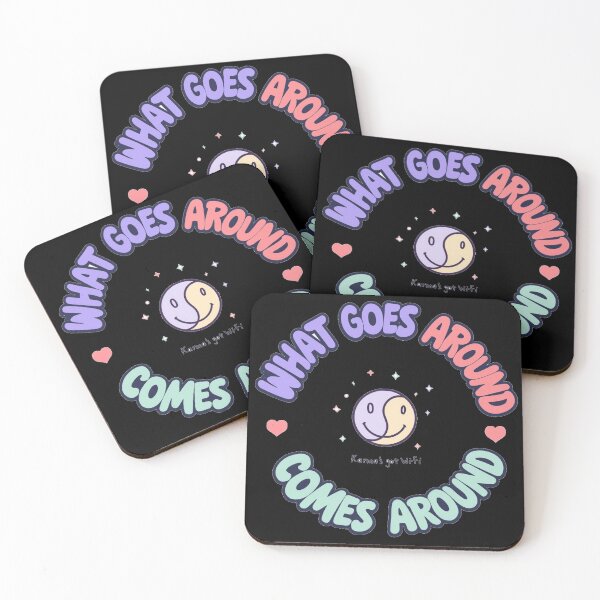 Item preview, What Goes Around Comes Around – Karma’s Got WiFi designed and sold by ConfuseLab Alt.