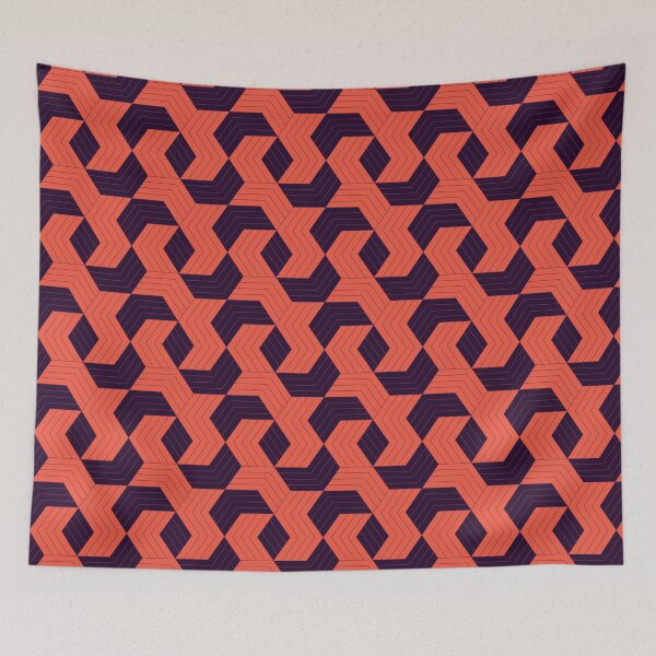 Item preview, Stylish Beehive Tesselation - Geometric Abstract Pattern - Gifts For Couples designed and sold by RoyalStarsPatts.