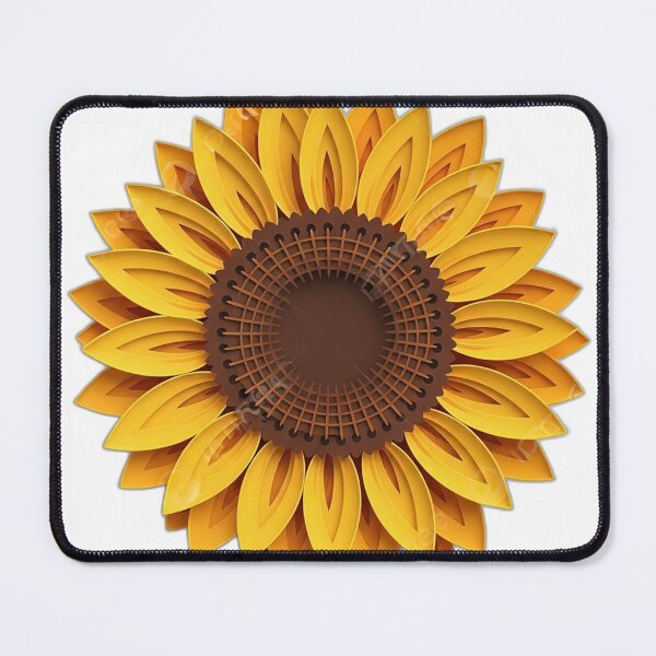 Item preview, Sunflower Bloom Icon v2 — Paper-Cut Layers 29 designed and sold by pumsquare.