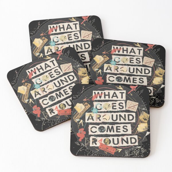 Item preview, What Goes Around Comes Around – Dark Street Collage designed and sold by ConfuseLab Alt.