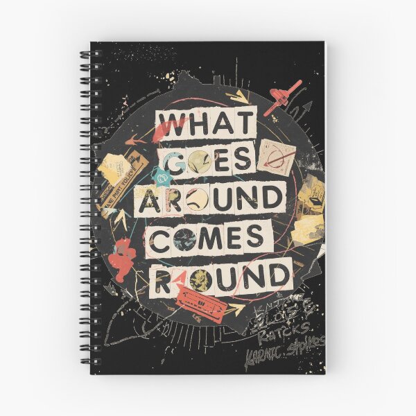Item preview, What Goes Around Comes Around – Dark Street Collage designed and sold by ConfuseLab Alt.
