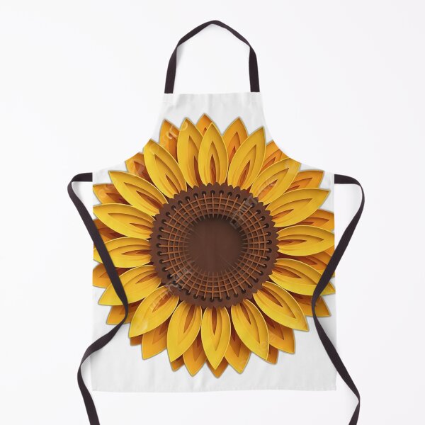 Item preview, Sunflower Bloom Icon v2 — Paper-Cut Layers 29 designed and sold by pumsquare.