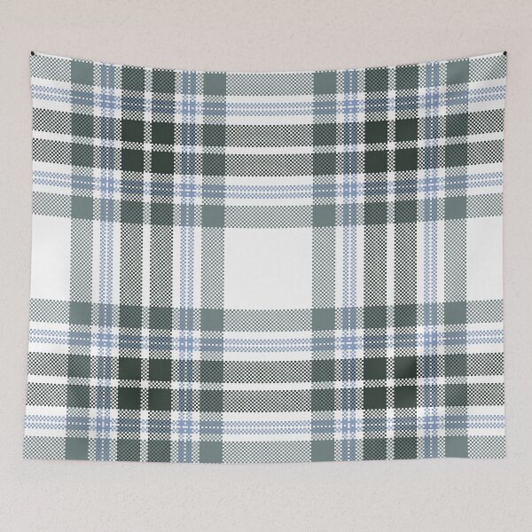 Item preview, Modern Gray Green Plaid Seamless Pattern designed and sold by PowerAntShop.