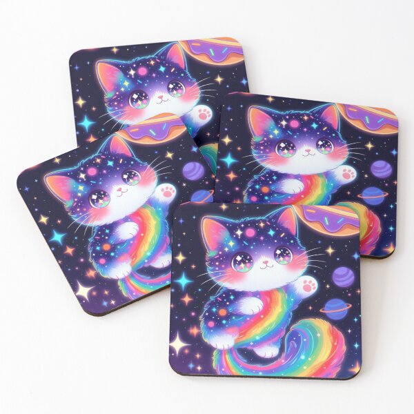 Item preview, Galaxy Rainbow Kitty Dream designed and sold by CoquetteLunaCo.