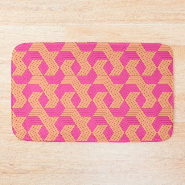 Item preview, Minimalistic Honey Bee Argyle Old School Honeycomb Pattern designed and sold by RoyalStarsPatts.