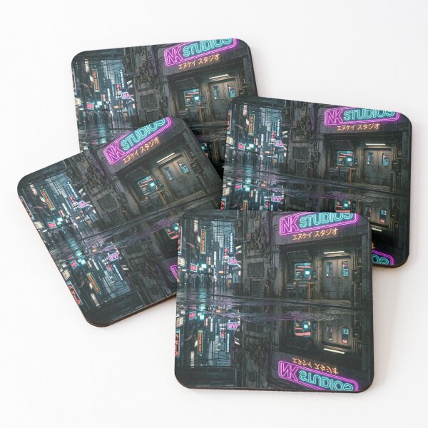 Item preview, NK Studios Cybernetic Neon Noir Street  designed and sold by NK-Studios .