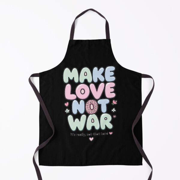 Item preview, Make Love Not War – Cute Peace Quote Aesthetic designed and sold by ConfuseLab Alt.