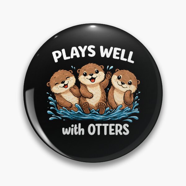 Item preview, Plays well with otters designed and sold by JODYSMORGAN.