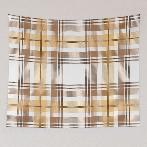 Item preview, Classic Brown Tartan Check Seamless Pattern designed and sold by PowerAntShop.
