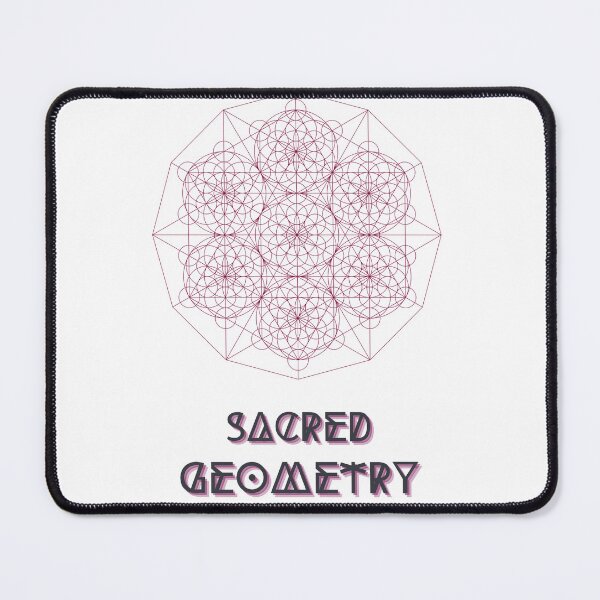 Item preview, SECRED GEOMETRY Aware Print. Tune in, Recognize the Patterns and Dig the Shapes of Life. designed and sold by Cosmic Collective Print.