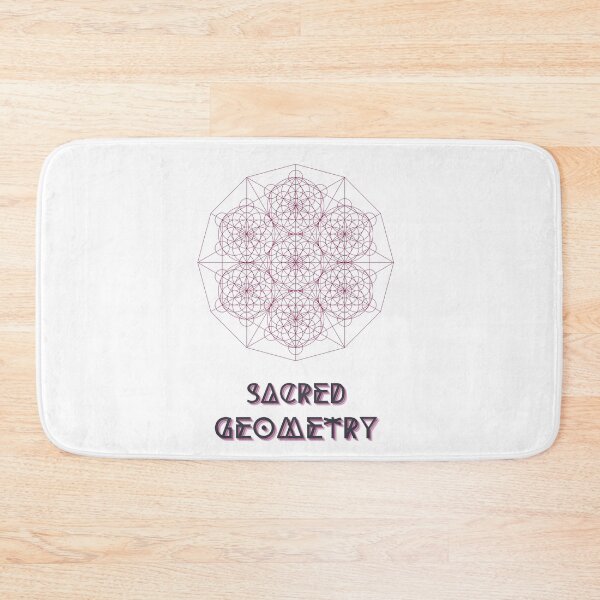 Item preview, SECRED GEOMETRY Aware Print. Tune in, Recognize the Patterns and Dig the Shapes of Life. designed and sold by Cosmic Collective Print.