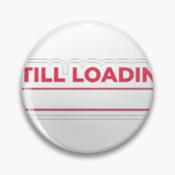 Artikelvorschau, „Laden noch“-Aufkleber – Humor über Burnout – Ästhetik der Technik mit geringem Energieverbrauch entworfen und verkauft von Vegasstickers.
