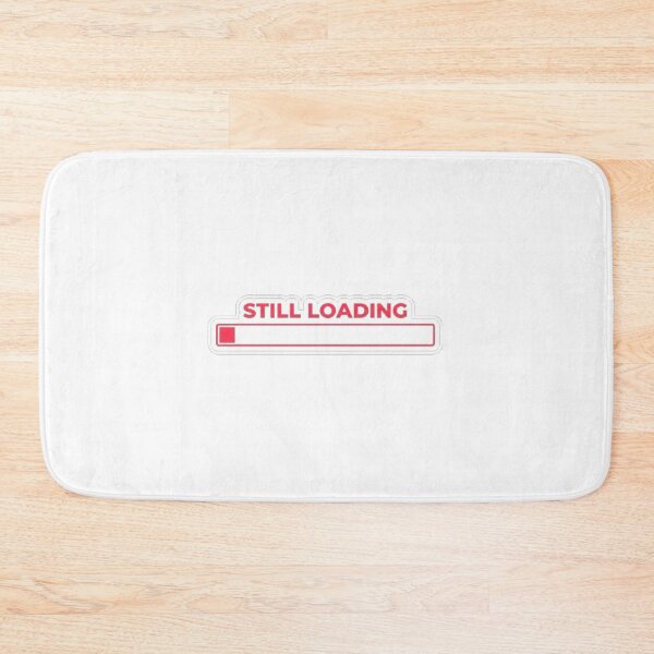 Item preview, Still Loading Sticker – Relatable Burnout Humor – Low Energy Tech Aesthetic designed and sold by Vegasstickers.