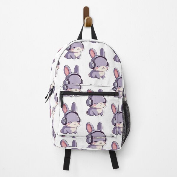 Item preview, Kawaii Rabbit Listening to Music designed and sold by ajcreation2343.