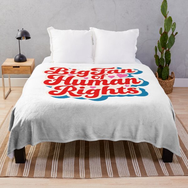 Item preview, Big Fan Of Human Rights Stand For Equality designed and sold by SkeletonsDanger.