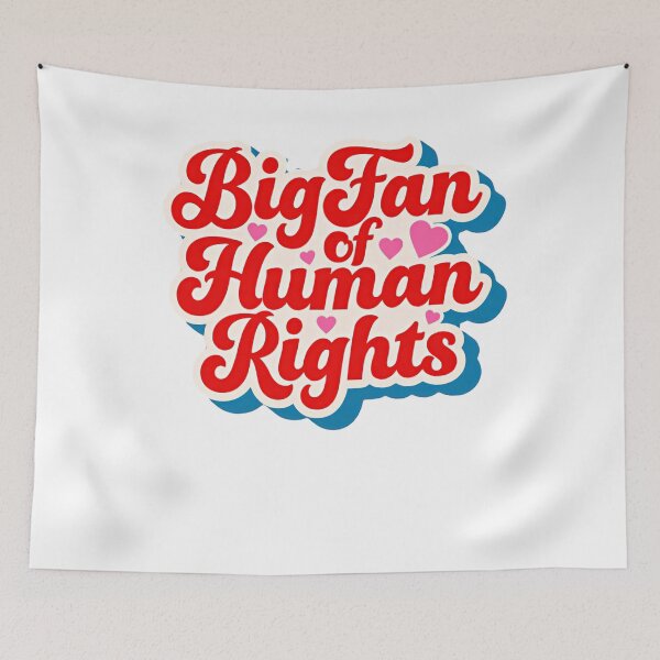 Item preview, Big Fan Of Human Rights Stand For Equality designed and sold by SkeletonsDanger.