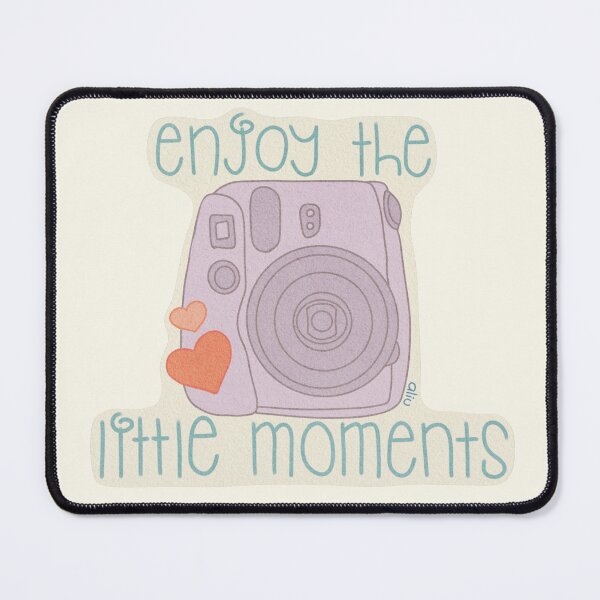 Item preview, Enjoy the Little Moments Camera – Lilac designed and sold by BibidibuDesigns.