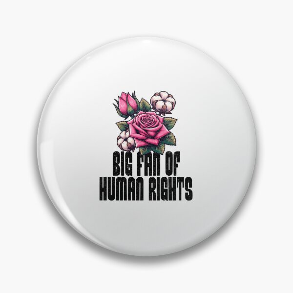 Item preview, Big Fan Of Human Rights Justice Has Power designed and sold by SkeletonsDanger.
