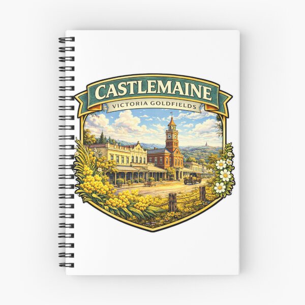 Item preview, Castlemaine, Victoria Goldfields, Australia designed and sold by PamLeeDesign.