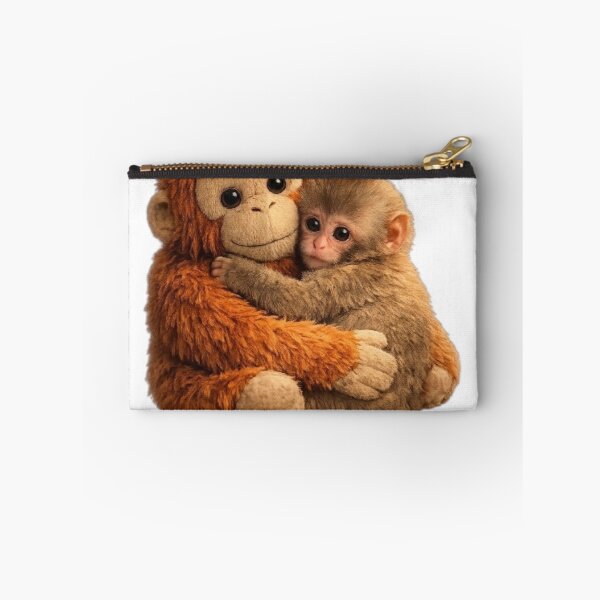 Item preview, Punch Monkey Hugging Stuffed Orangutan - Illustration  designed and sold by wilnickvisuals.