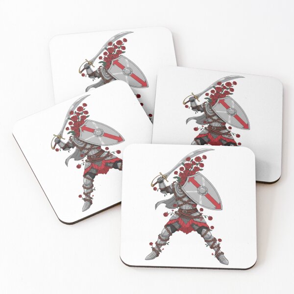 Item preview, Dark Fantasy Rose Knight – Gothic Medieval Warrior with Sword and Shield designed and sold by Dzblack.