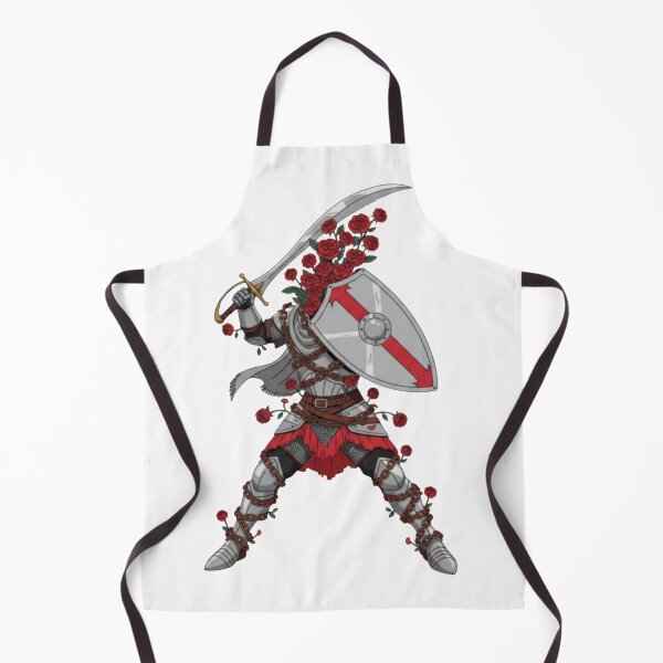 Item preview, Dark Fantasy Rose Knight – Gothic Medieval Warrior with Sword and Shield designed and sold by Dzblack.