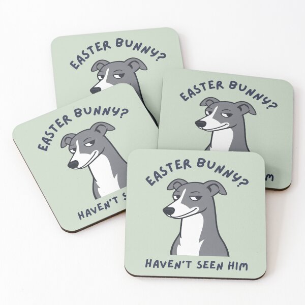 Item preview, Easter Bunny? Haven’t Seen Him – Funny Greyhound Easter Shirt designed and sold by ThatDoggoArtist.