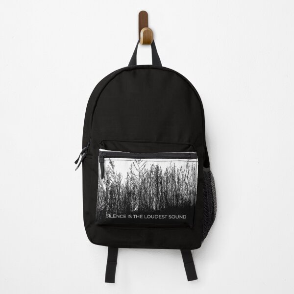 Item preview, Silence is the Loudest Sound - Minimalist Dark Aesthetic designed and sold by VibeArtShop.