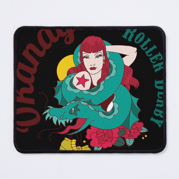 Item preview, Okanagan Roller Derby League Logo designed and sold by BEDJAOUI.