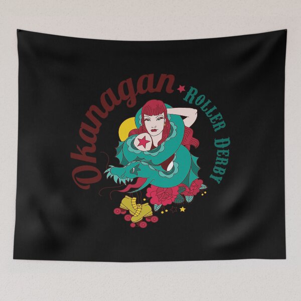 Item preview, Okanagan Roller Derby League Logo designed and sold by BEDJAOUI.