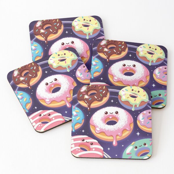 Item preview, Cosmic Donut Party Kawaii designed and sold by CoquetteLunaCo.