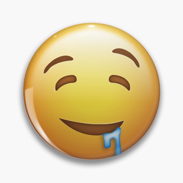 Item preview, "Thinking of Tacos" Drooling Daydream Emoji designed and sold by Tom-Riley.