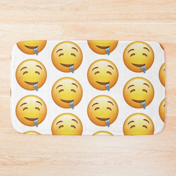 Item preview, "Thinking of Tacos" Drooling Daydream Emoji designed and sold by Tom-Riley.