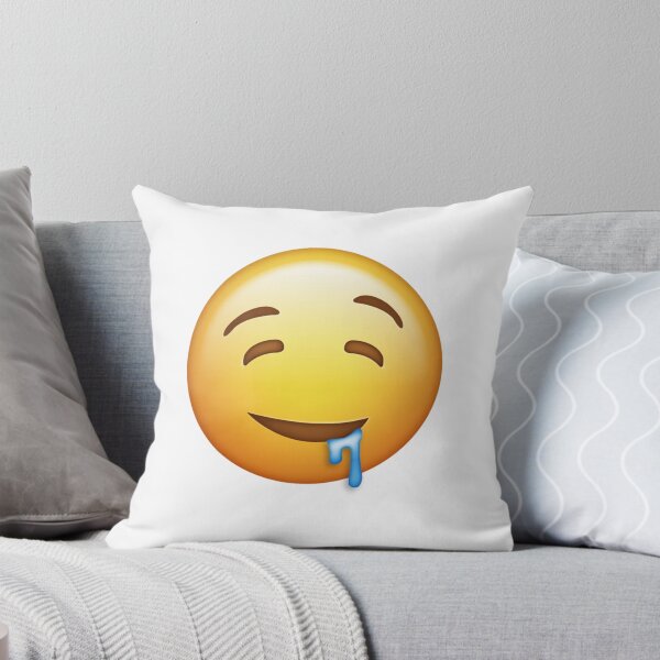 Item preview, "Thinking of Tacos" Drooling Daydream Emoji designed and sold by Tom-Riley.