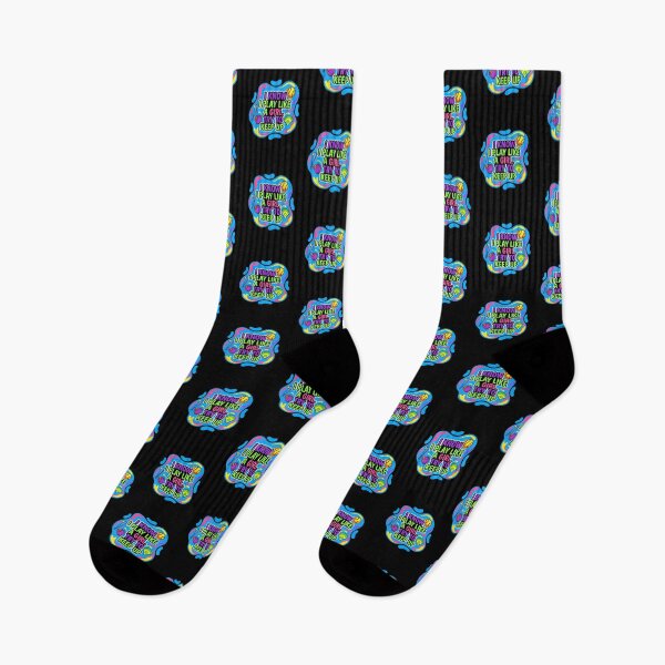 Item preview, I know I play like a girl, try to keep up | Softball designed and sold by SocialStaticz.
