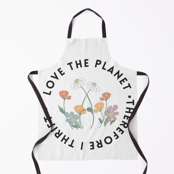 Item preview, I love the planet therefore I thrift designed and sold by TaraPen.