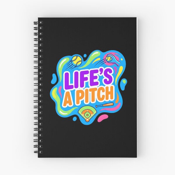 Item preview, Life's a pitch | Softball designed and sold by SocialStaticz.